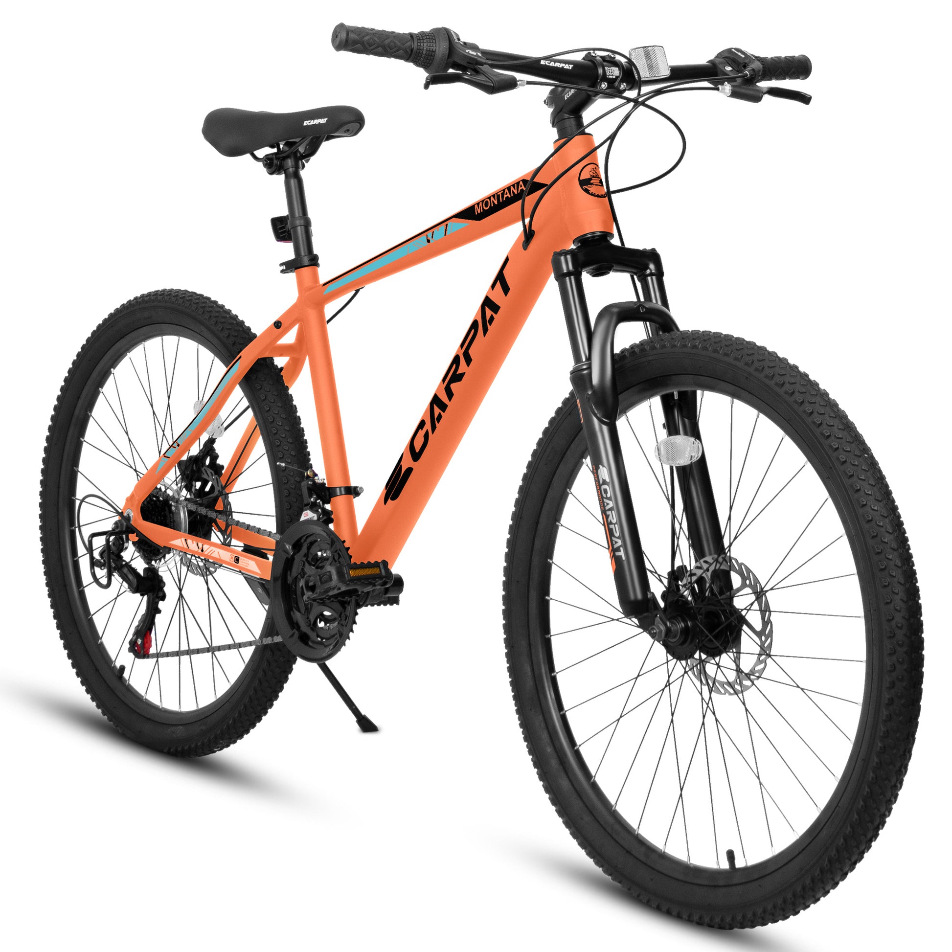 TrailLite™ – 26" ALUMINIUM Mountain Bike (21-Speed, Dual Disc, Orange)