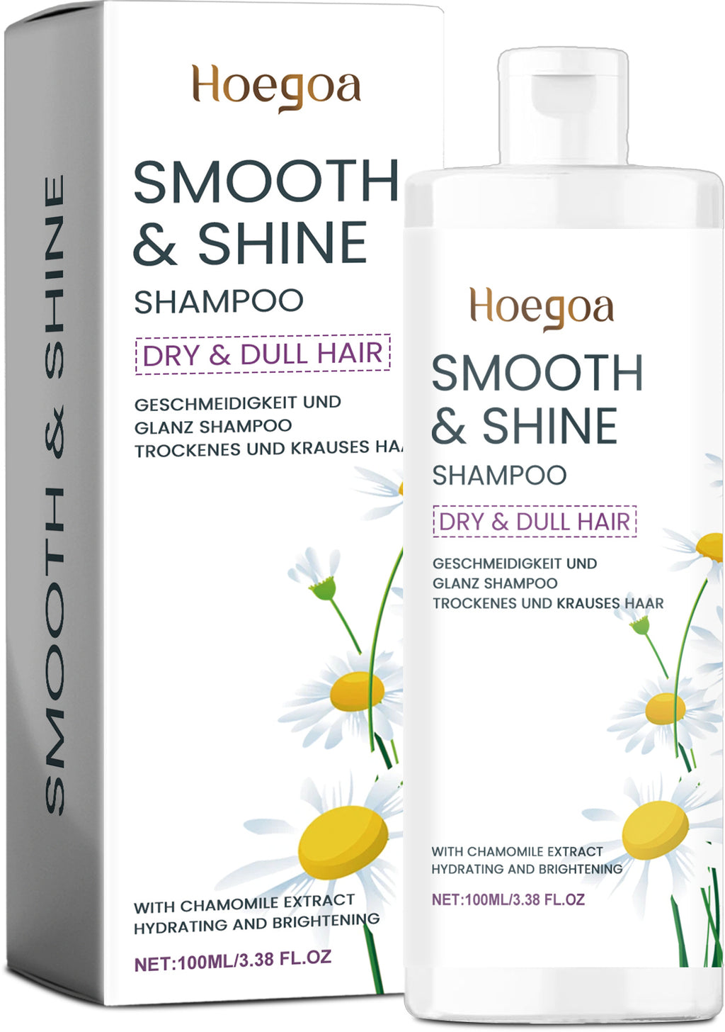 Hoegoa Chamomile Shampoo for Smooth & Shine