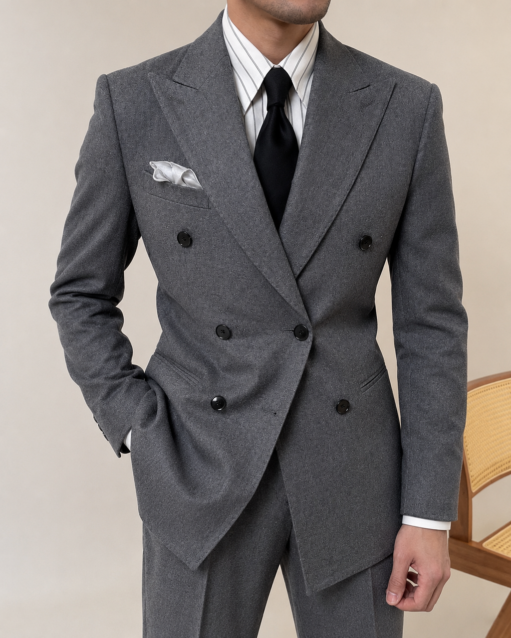 Toscarelli™ – Italian Double-Breasted Spring Suit