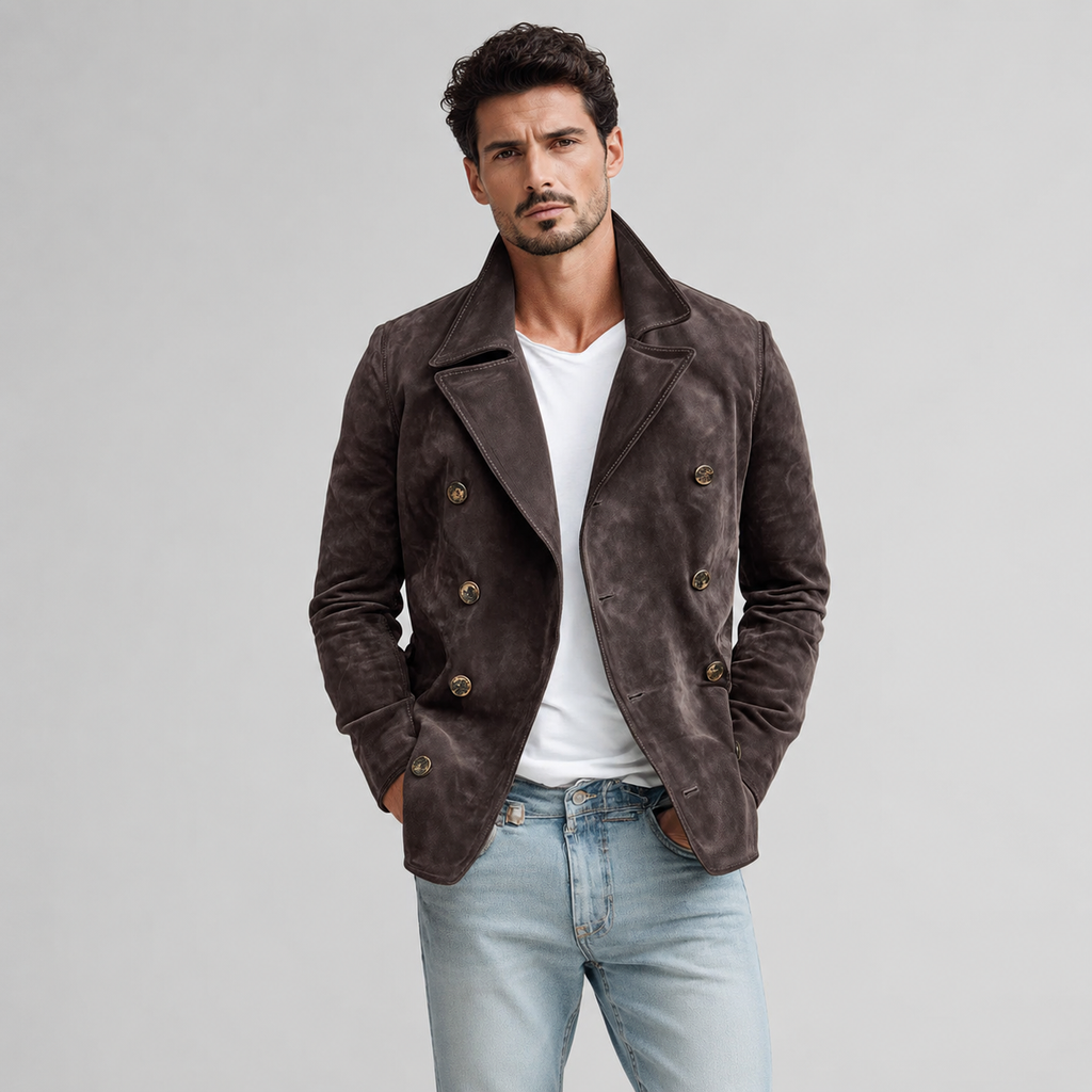 Men’s Vintage Double-Breasted Jacket | NORDHAVEN™ Heritage