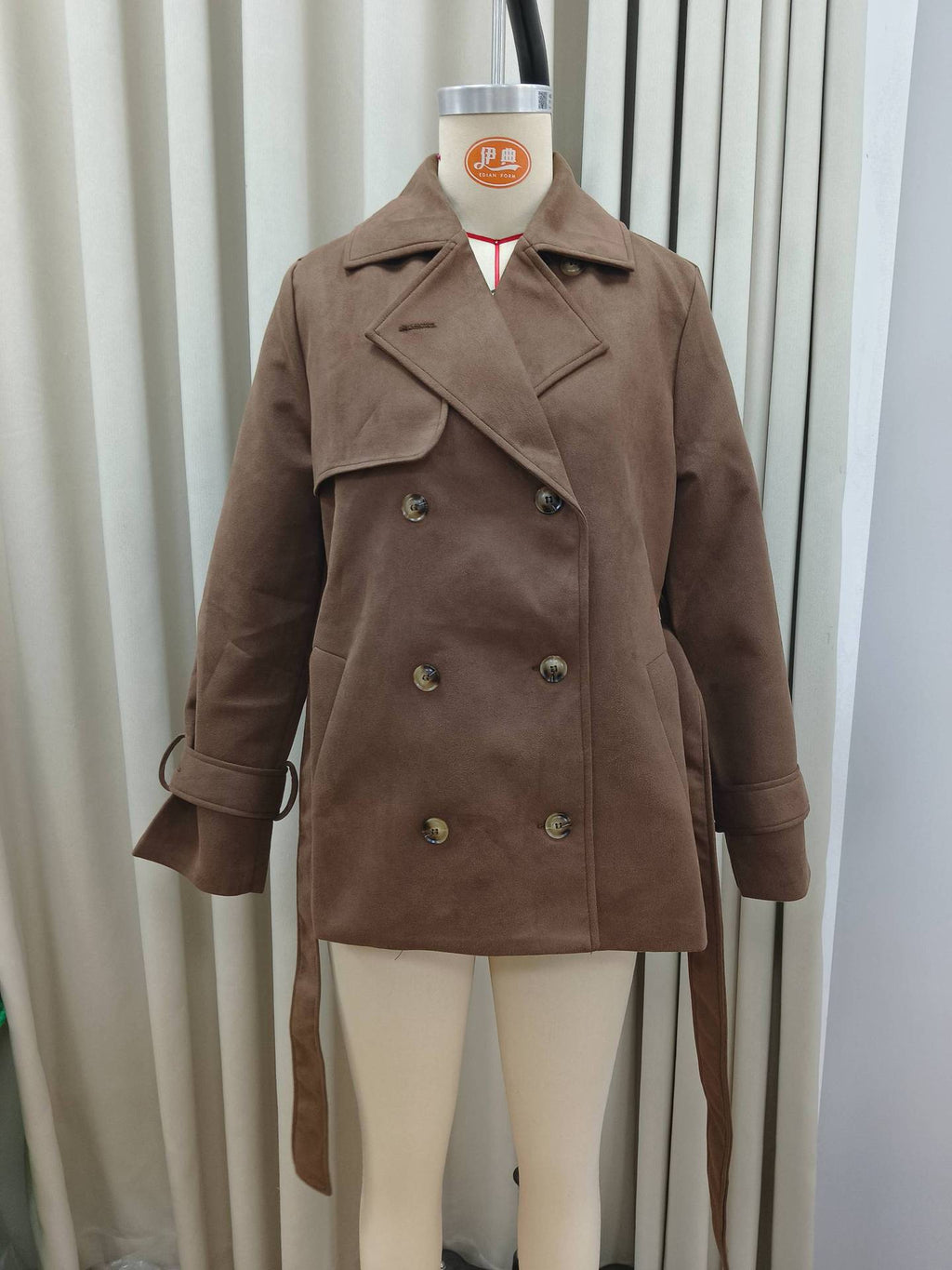 Vintage Brown Slim Coat – Haute Edition 25