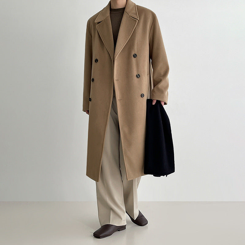 MetroElite™ Men's Wool Coat – Premium Winter Elegance