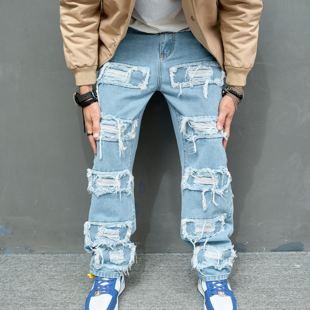MetroFlex™ Men's Worn Stretch Slim Fit Jeans – Timeless Fit & Modern Comfort