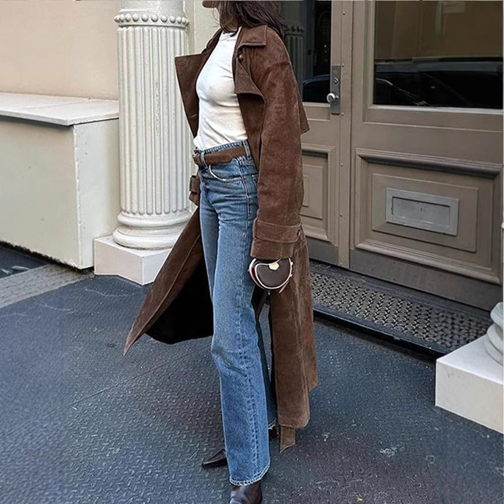 Vintage Brown Slim Coat – Haute Edition 25