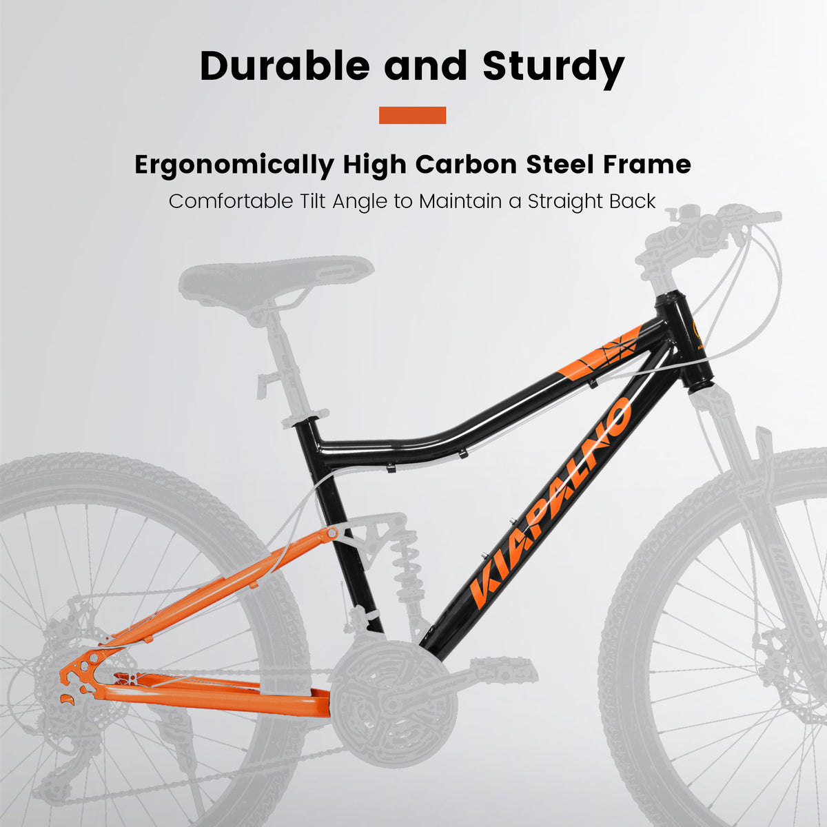 TerraRush™ – 26" Mountain Bike with Shock Absorber & 21-Speed Gear