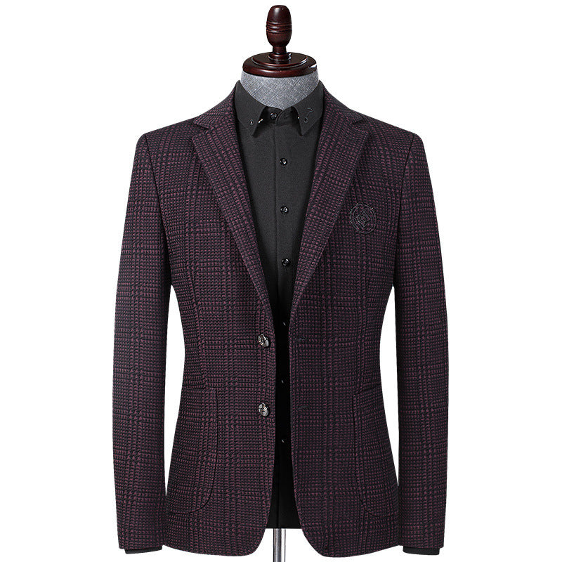 Embroidered Luxe™ Men's Suit – Bold Design for Fashion-Conscious Men