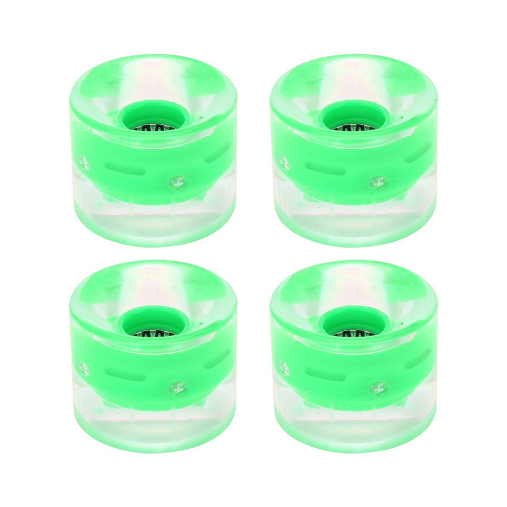Roda 78a 60x45mm Highelastic Skateboard Wheel PU enchimento PU para Longboard Cruiser Board (verde)