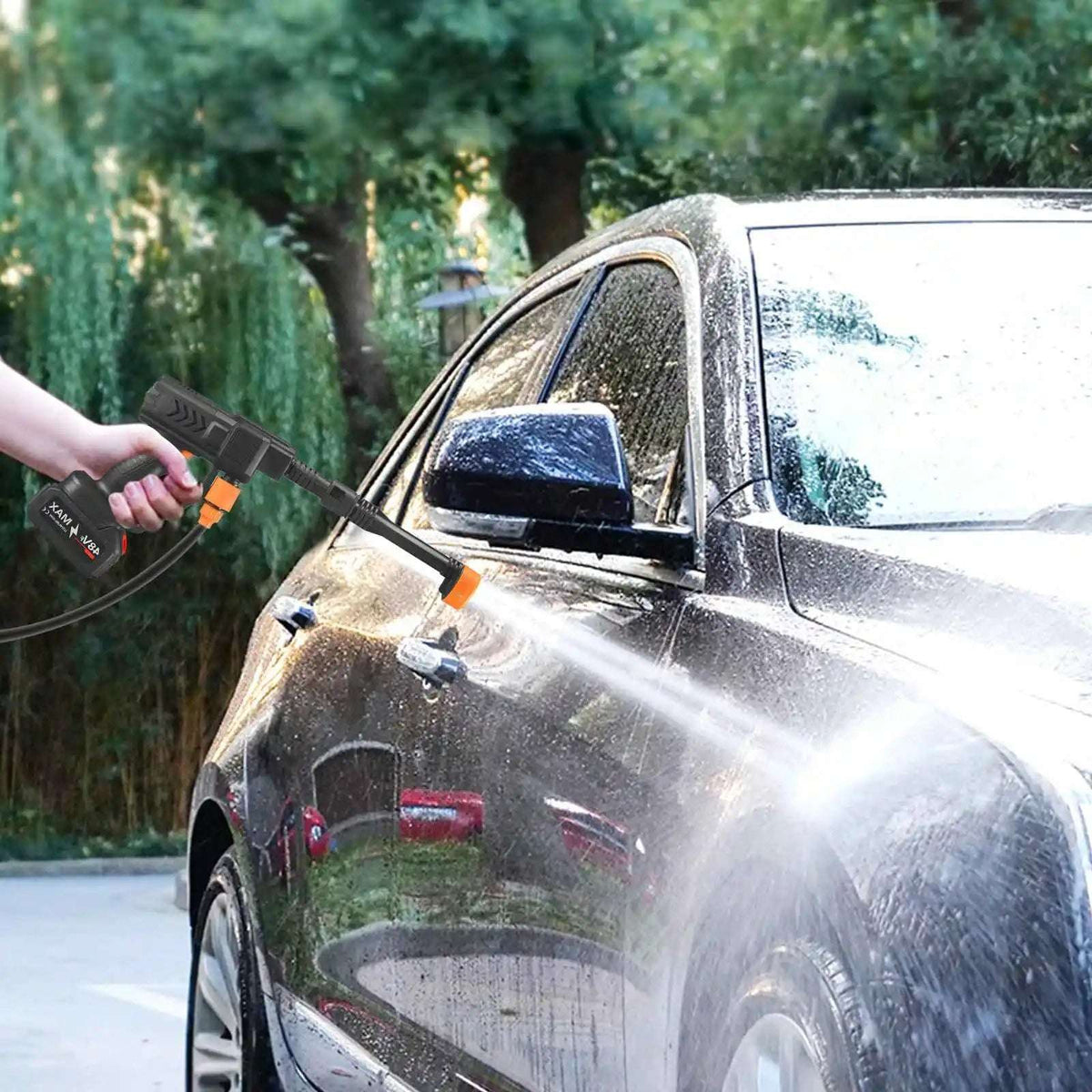 48V Water Gun Spray Cleaner Car Washer, Spain Warehouse Only - WOLFSHUNTER