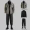 Suit Collar Woolen Jacket Coat Men's Thickened Casual Loose