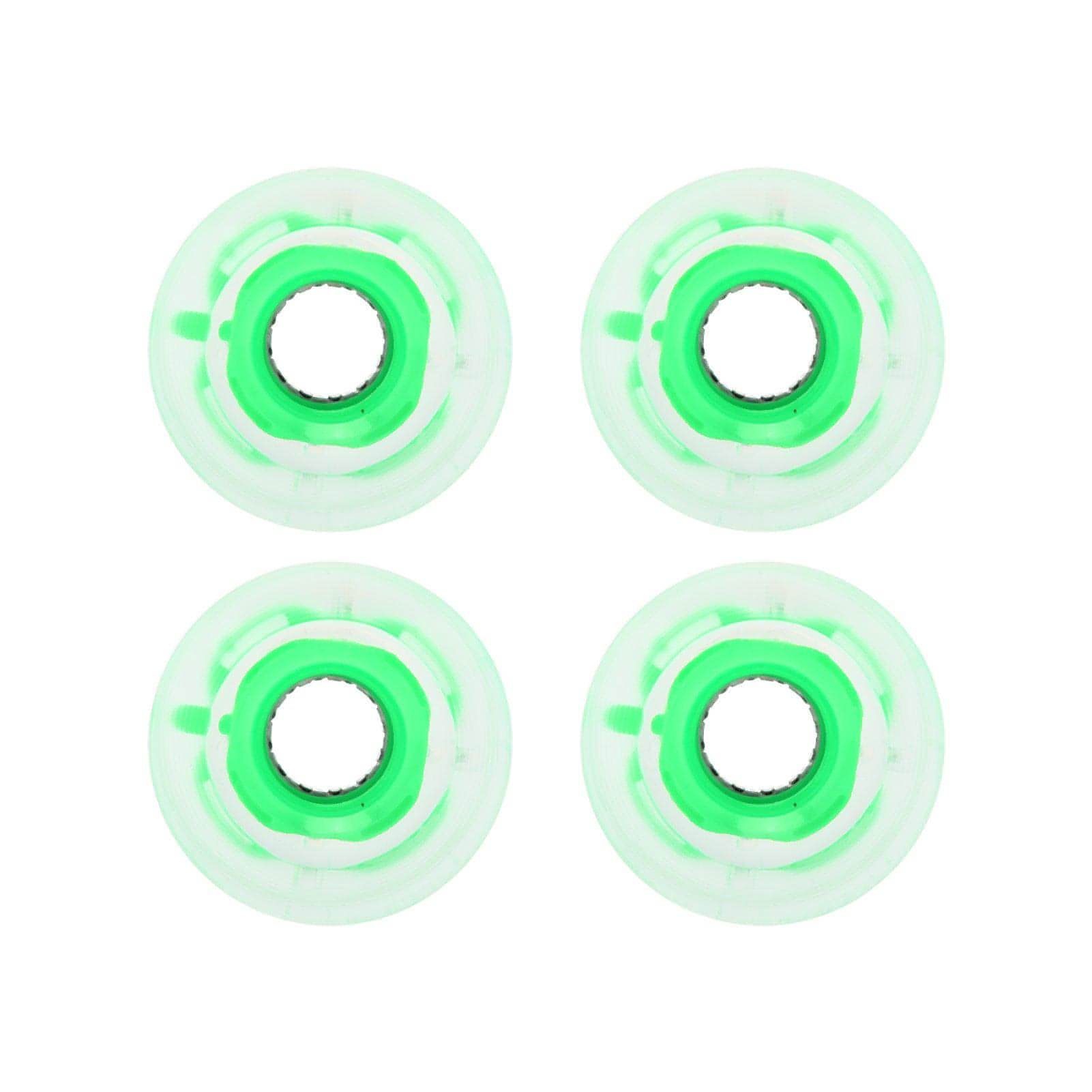 Wheel 78A 60x45mm HighElastic Skateboard Flash Wheel PU Filling for Longboard Cruiser Board(Green )