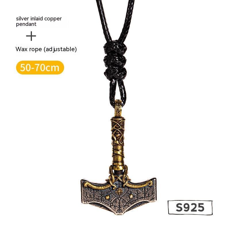⚜️ HF™ – Carved Silver Pendant | Heritage Edition