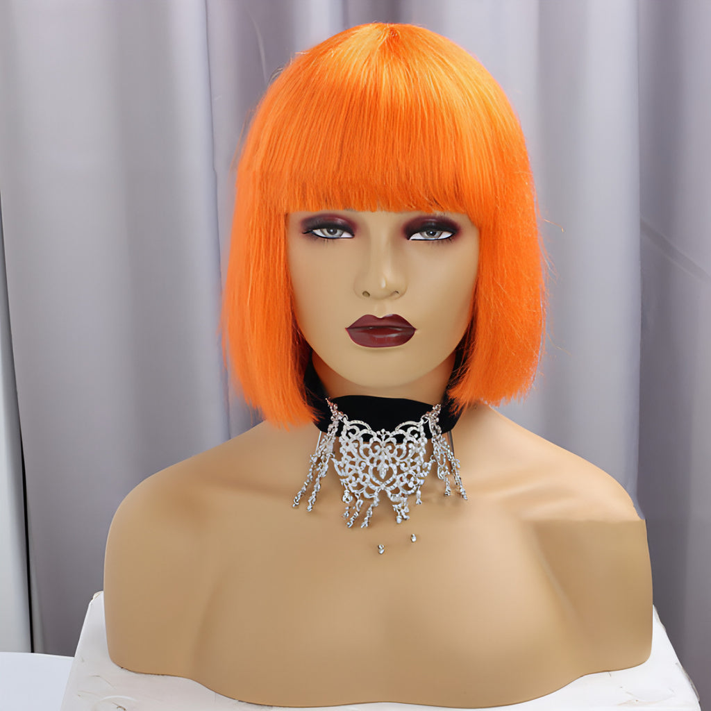 LuxeWave Full Mechanism Real Hair Headgear