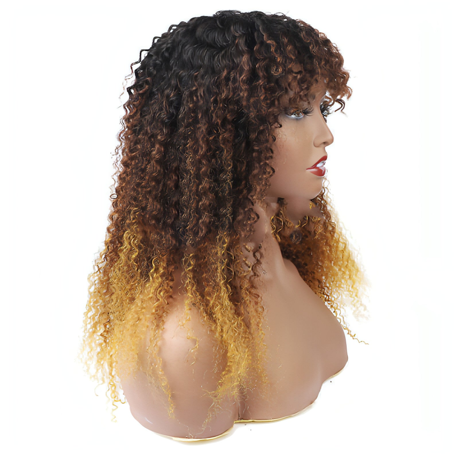 SilkFlow Hairpiece Curly Wigs