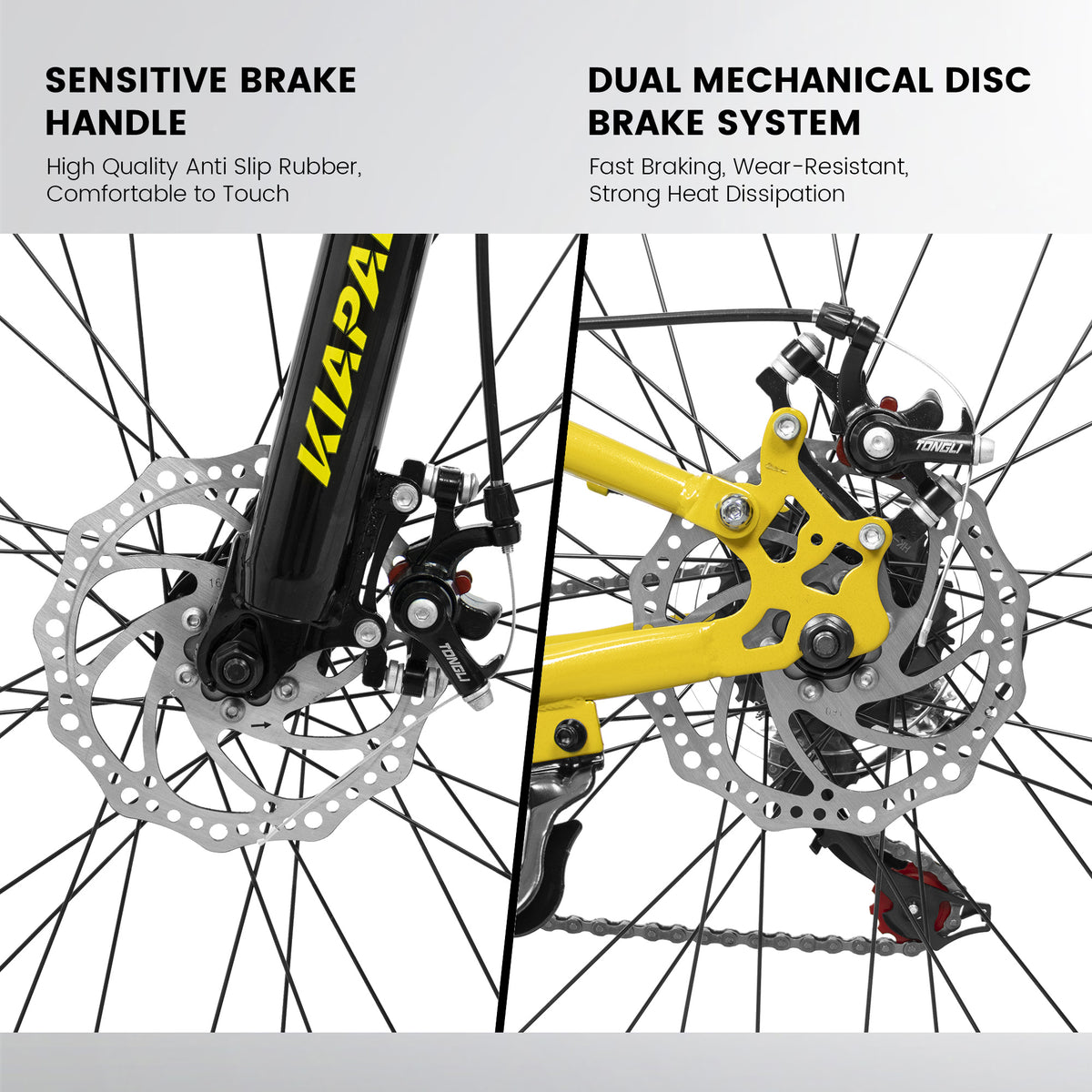 TerraRush™ – 26" Mountain Bike with Shock Absorber & 21-Speed Gear