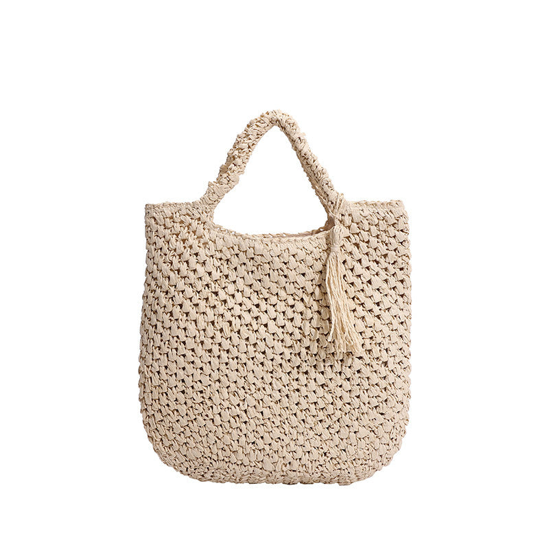 SolunaWeave™ – Nomad Knit Tote