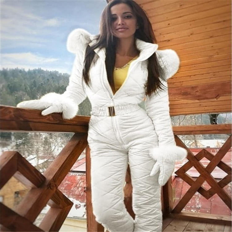 Winter Outdoor Fashion Ski Suit for Women – Warmth & Freedom on the Slopes