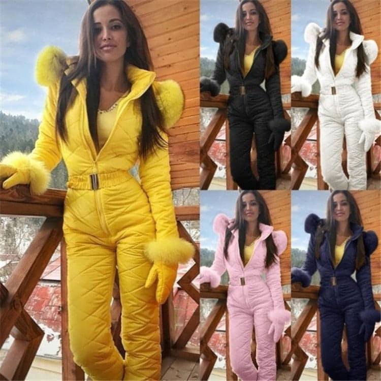 Winter Outdoor Fashion Ski Suit for Women – Warmth & Freedom on the Slopes
