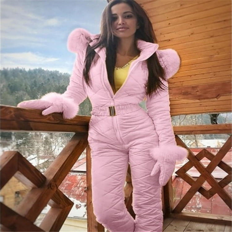 Winter Outdoor Fashion Ski Suit for Women – Warmth & Freedom on the Slopes