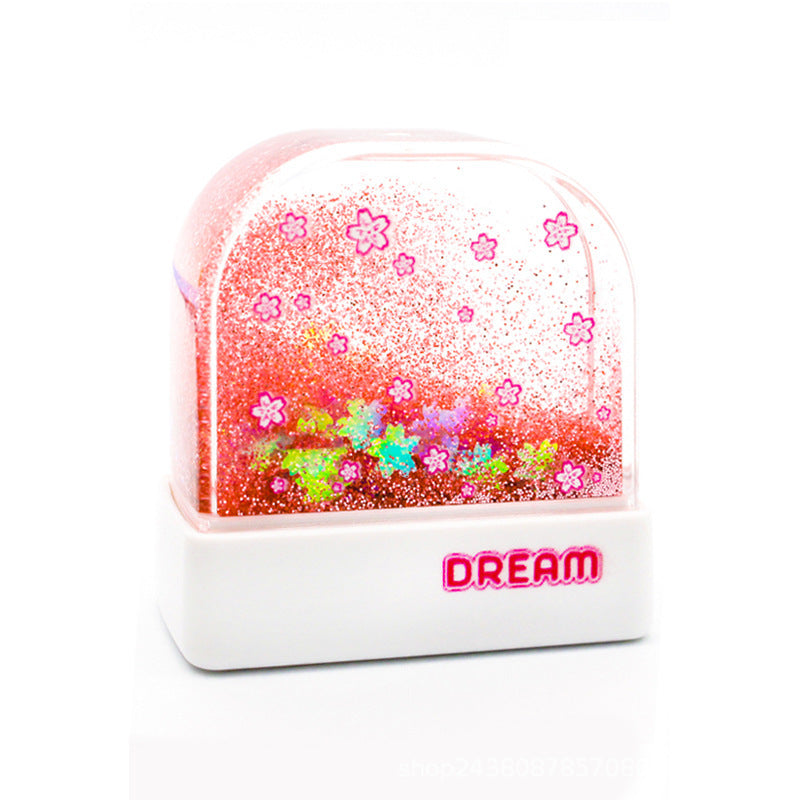 KidzGlide™ – Liquid Glitter Pencil Case | Quicksand School Stationery Pouch