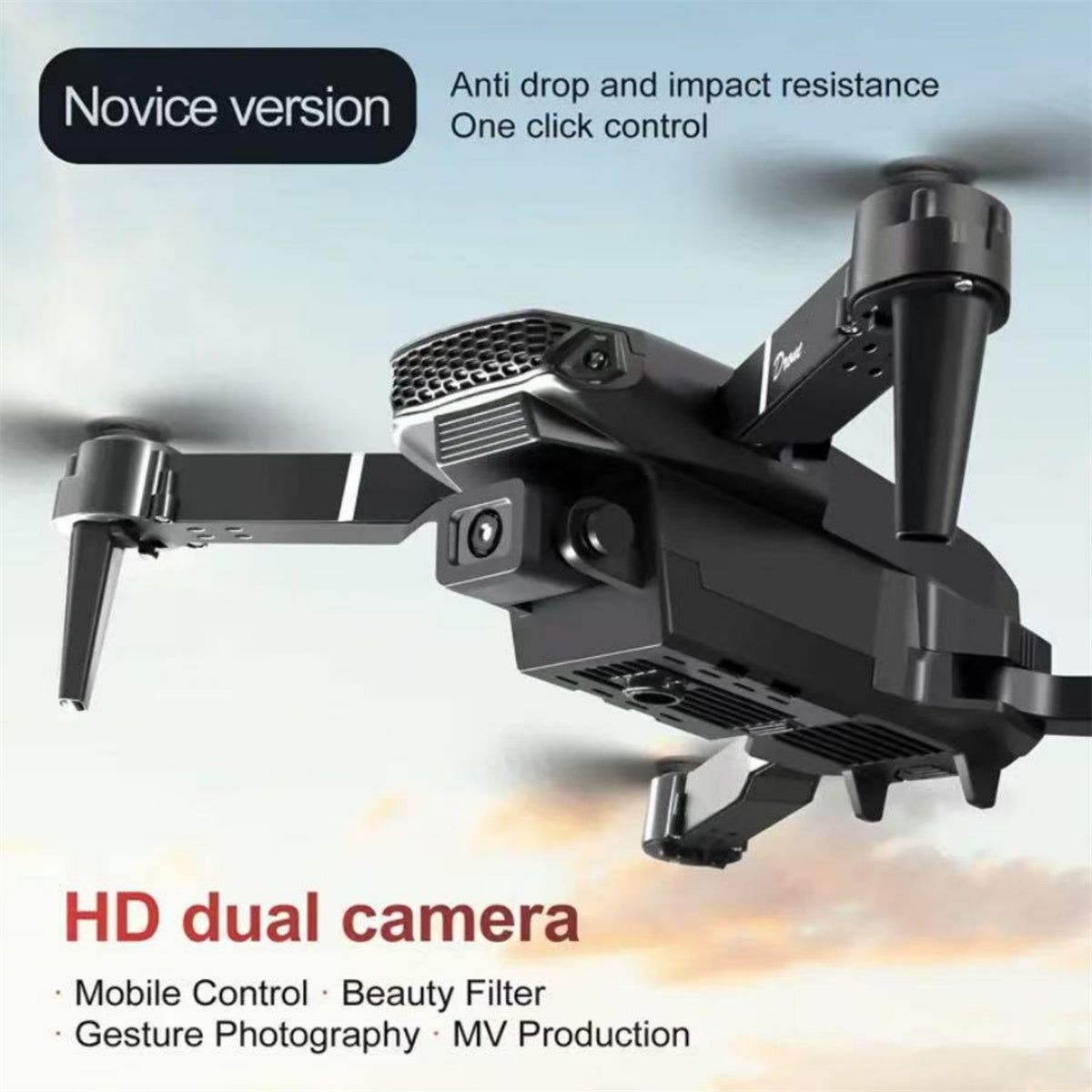 SkyCapture™ – Foldable Smart Camera Drone with 1 Battery (US Warehouse)