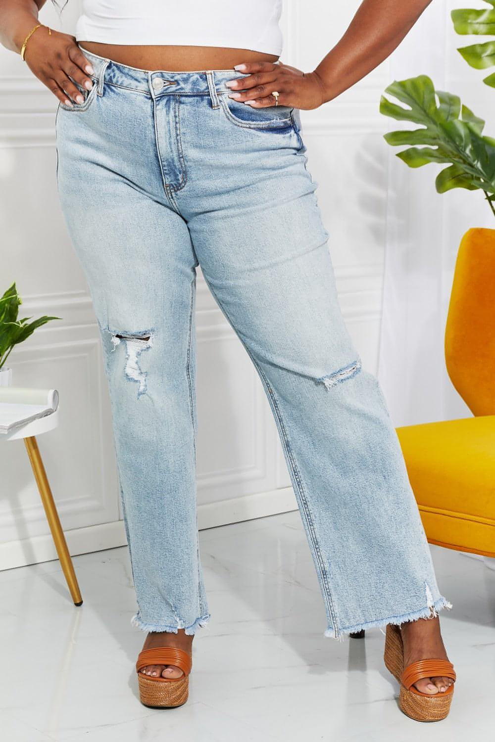 Vervet by Flying Monkey – Allie – Dad-Jeans in voller Größe im 90er-Stil