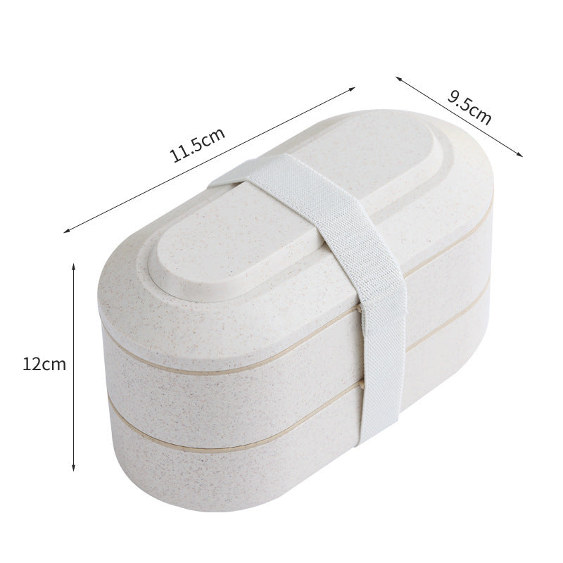 EcoBento™ – Japanese Wheat Straw Bento Box | Microwave Safe & Minimal Design