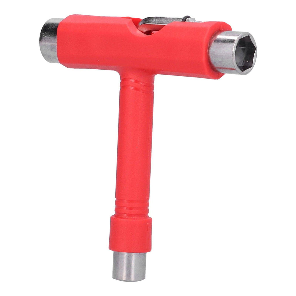 Skate-Tool Multifunktions Tragbare Skateboard TType Hex Key Kit Verschluss Hardware Rot