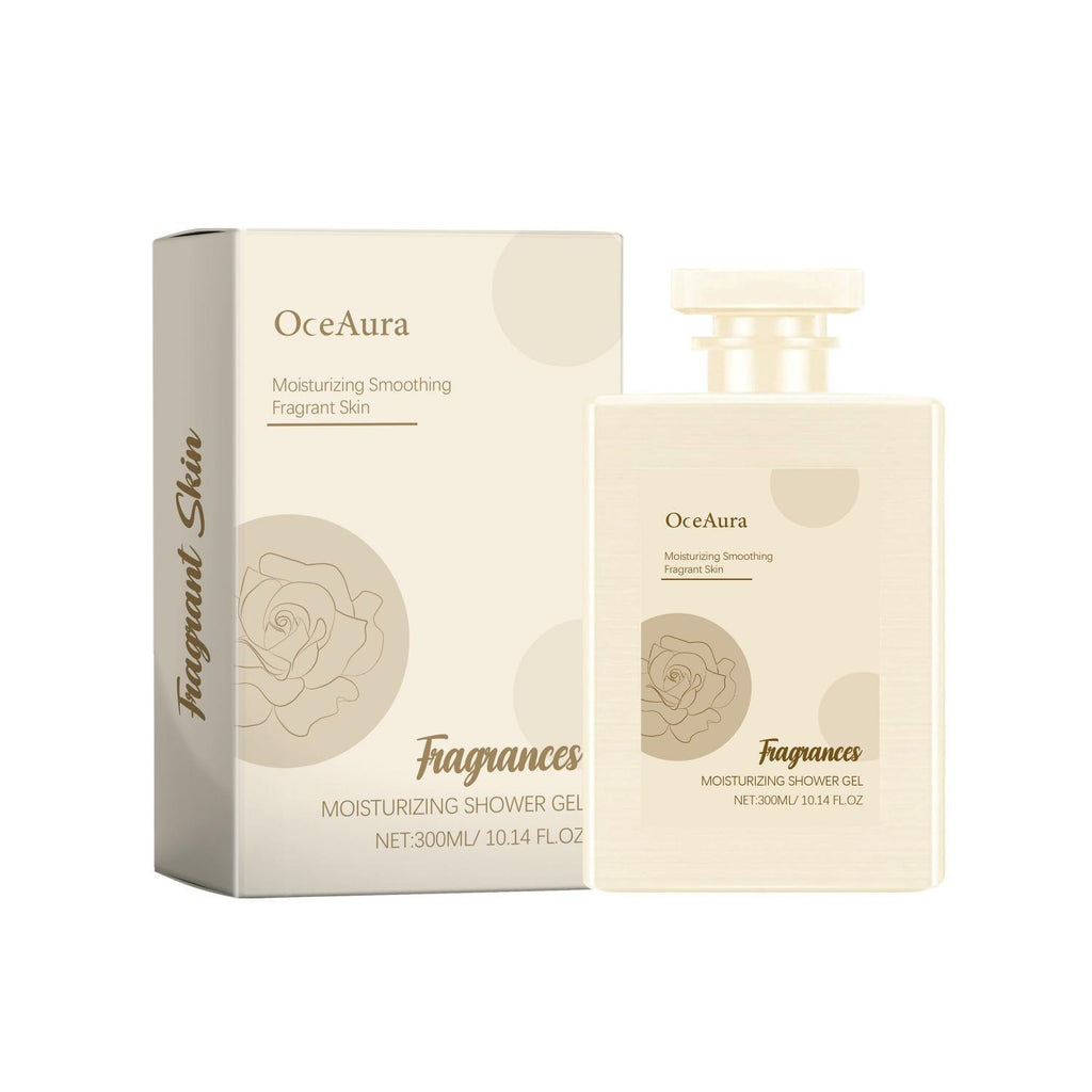 OceAura Shower Gel – Moisturizing Floral Cleanser (300ml)