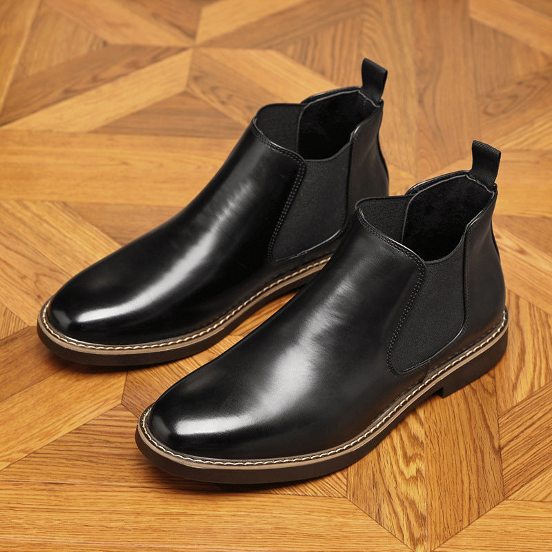 Eleganz™ – Classic Pointed-Toe Formal Boots for Men (Global Shipping)