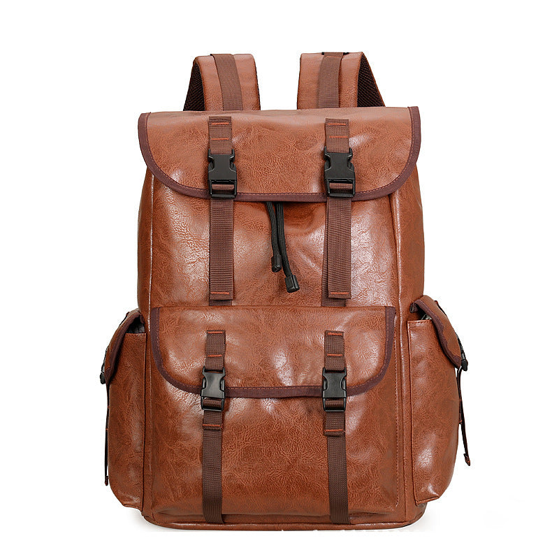 ALLFASHION™ – RollTop UrbanEdge Backpack (PU Leather)