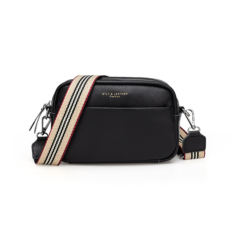 MetroVibe™ – Stripe Urban Crossbody Bag