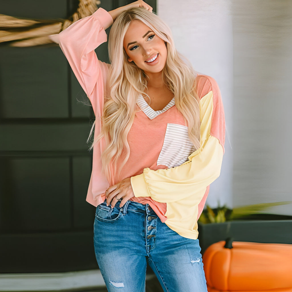 Striped Comfort Hoodie – Casual Chic Edition