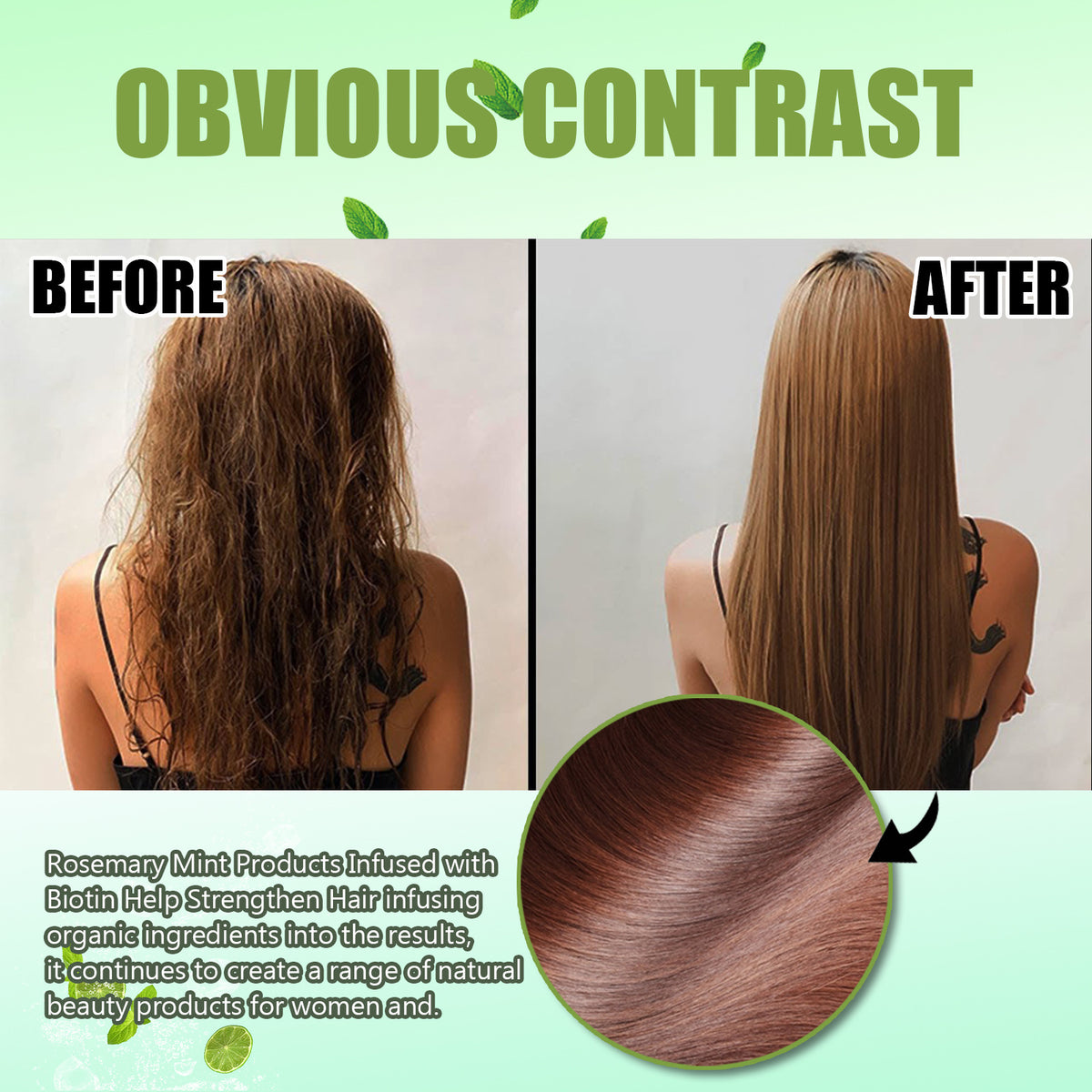 ELLHOE™ Rosemary Mint Strengthening Shampoo