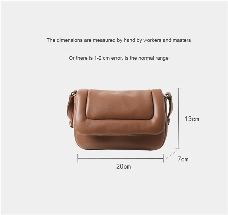 SolunaLuxe™ – SoftShape Mini Cloud Bag