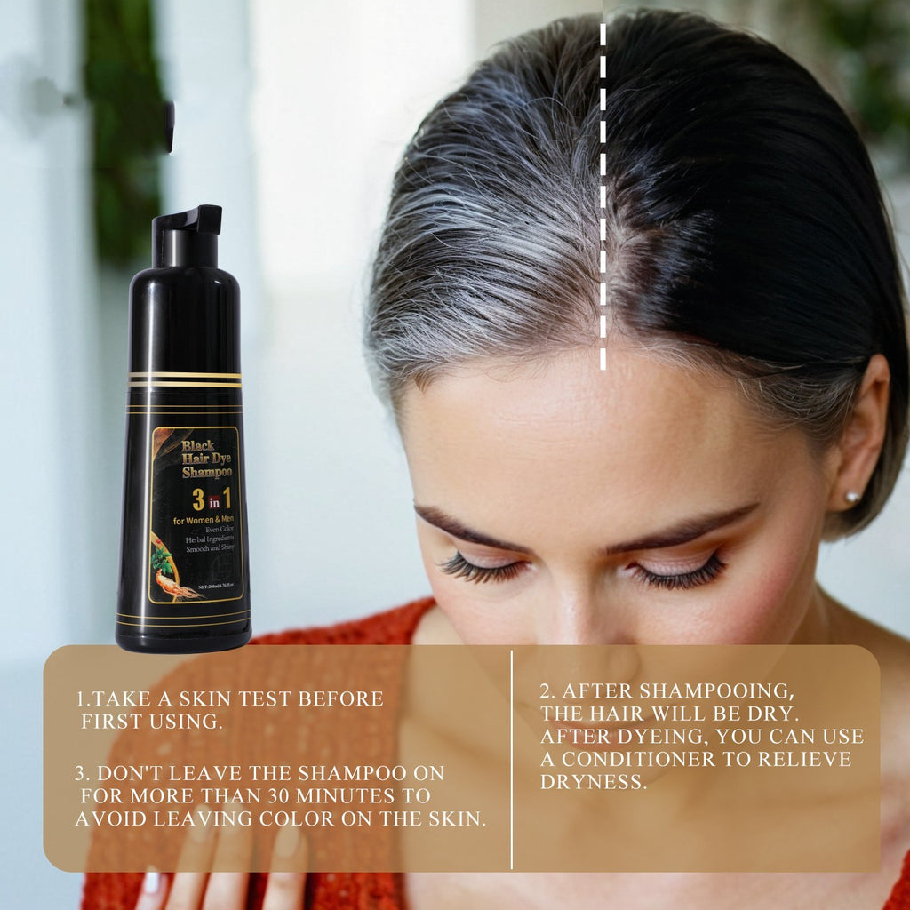 Black Ran Hair Shampoo 3-in-1 – Cleanses, Nourishes & Refreshes Color (200ml)