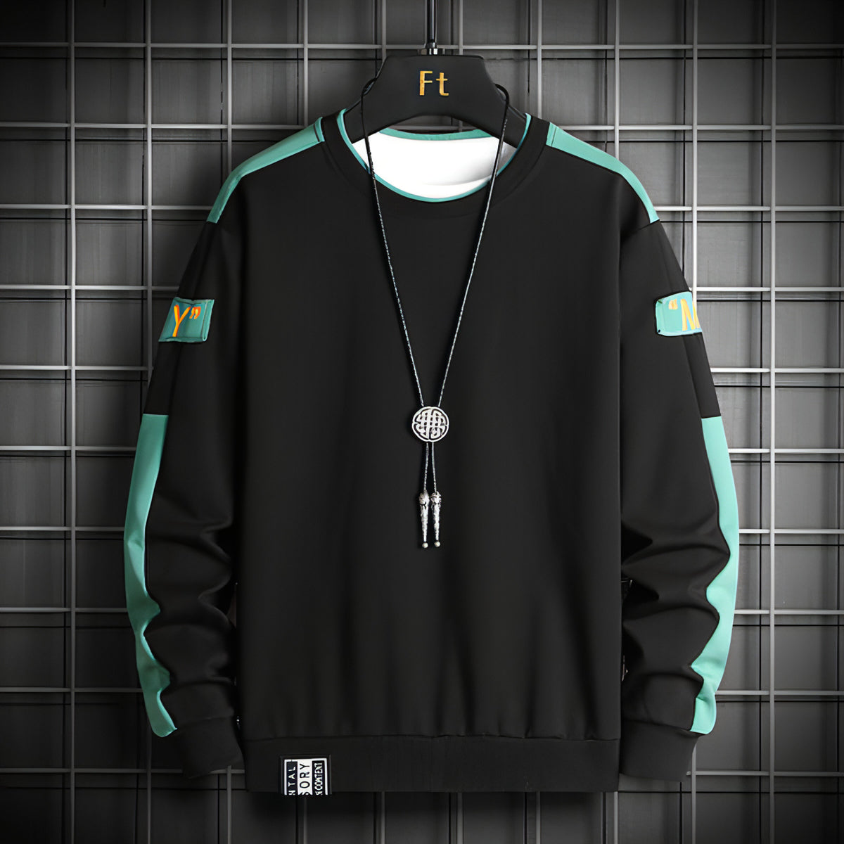 Men's Spring &amp; Autumn Casual Sports Round Neck Sweater