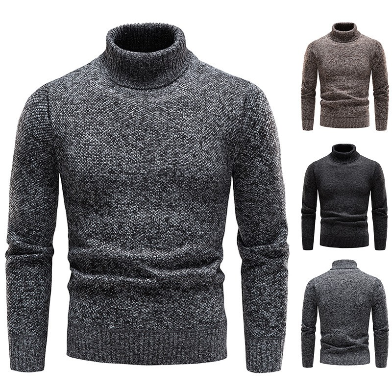 CoreLayer™ – Men’s Outer Turtleneck Knit Sweater