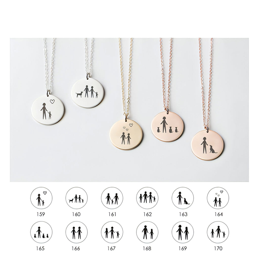 Minimalist Gold-Plated Round Pendant Necklace – A Timeless Statement! - enhanced image 1