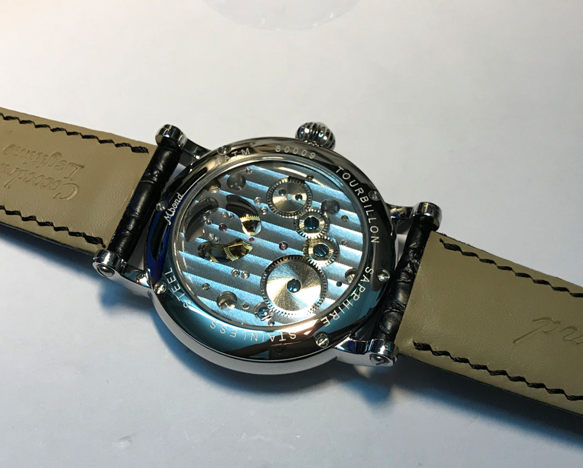 3D Globe Tourbillon Round Watch Fashion - enhanced image 1