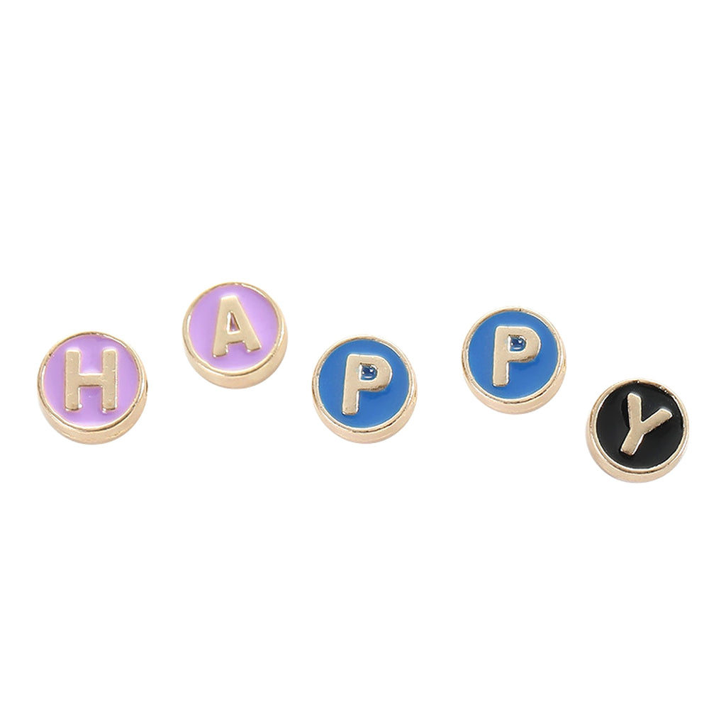 Personalized Alphabet Letter Charms – Perfect for DIY Bracelets & Necklaces - enhanced image 1