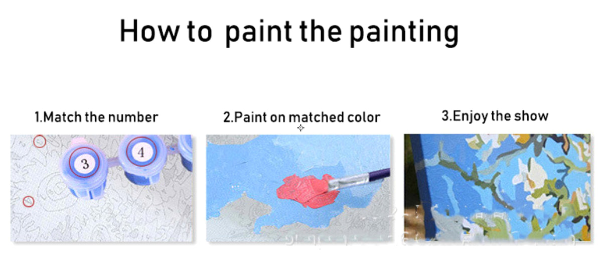 ArtEase™ – Custom Paint-by-Numbers Oil Painting Kit - enhanced image 1
