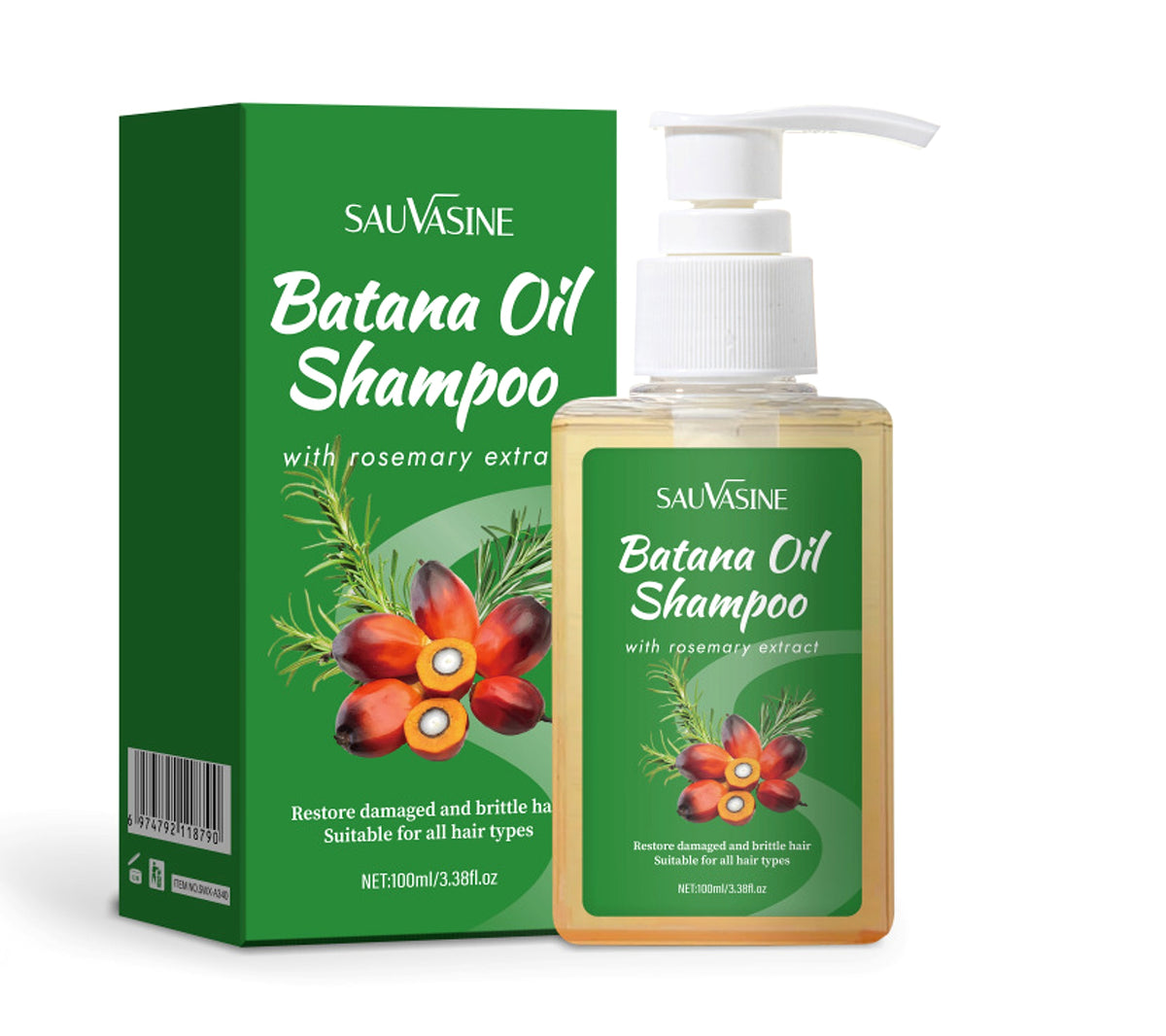 BATANA OIL SHAMPOO – SAUVASINE - enhanced image 1