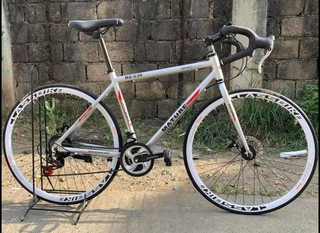 Carpat RoadLine™ 48 – Aluminum Flat Handle Road Bike (Matte Finish, Lightweight) - enhanced image 1
