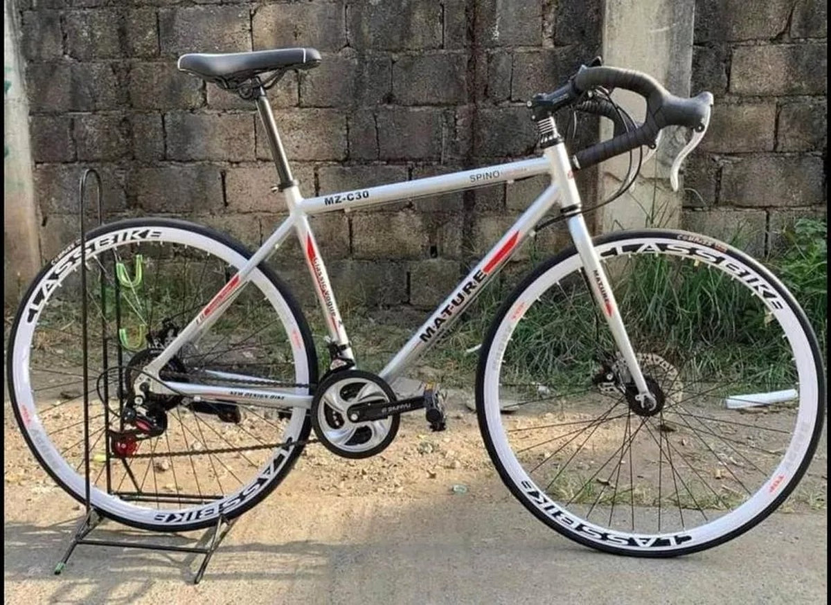 Carpat RoadLine™ 48 – Aluminum Flat Handle Road Bike (Matte Finish, Lightweight) - enhanced image 1