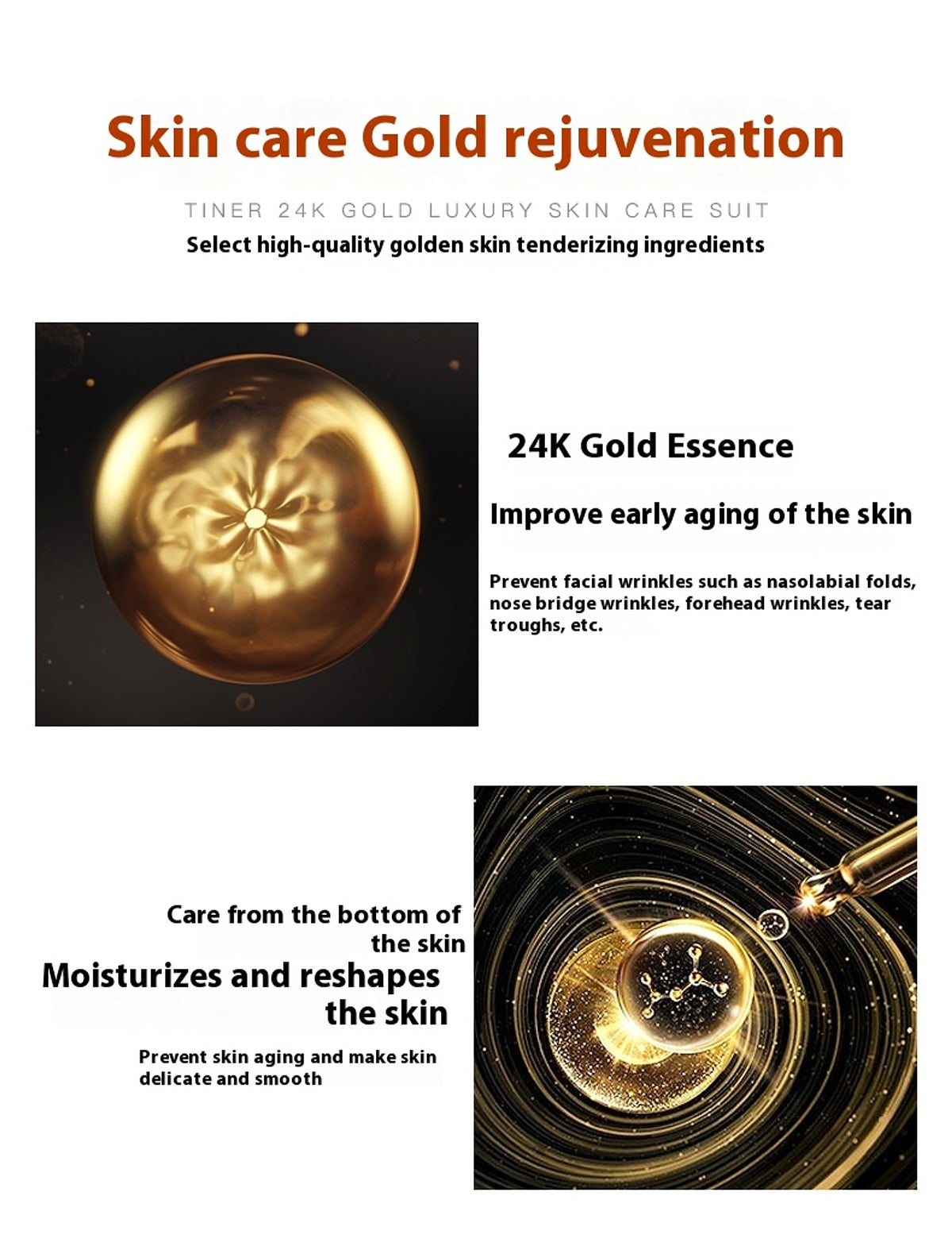 CINDYNAL™ – 24K Gold Luxury Pet Skin Care Kit - enhanced image 1