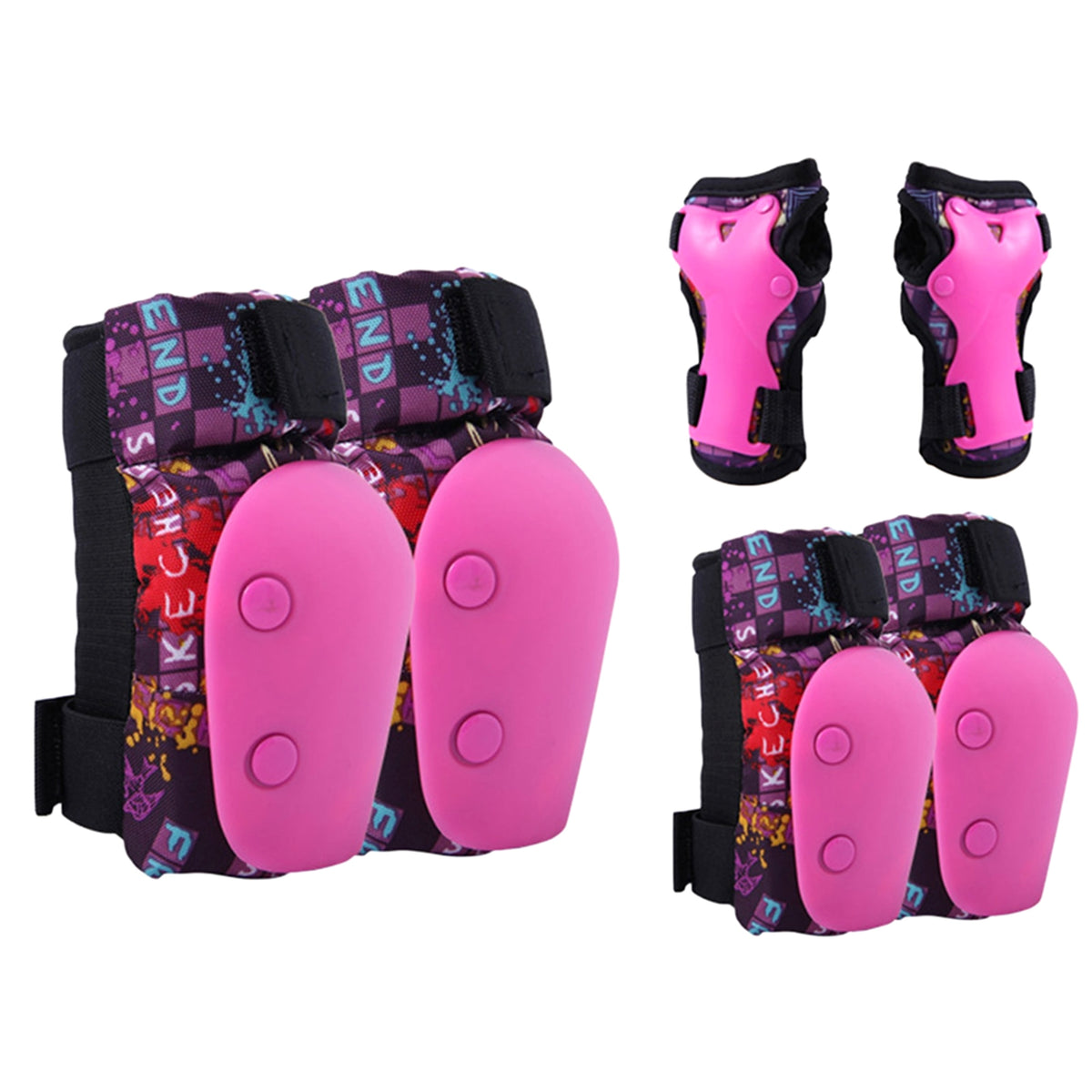 Complete Set Of Roller Skating Equipment For Children's Protective Clothing - enhanced image 1