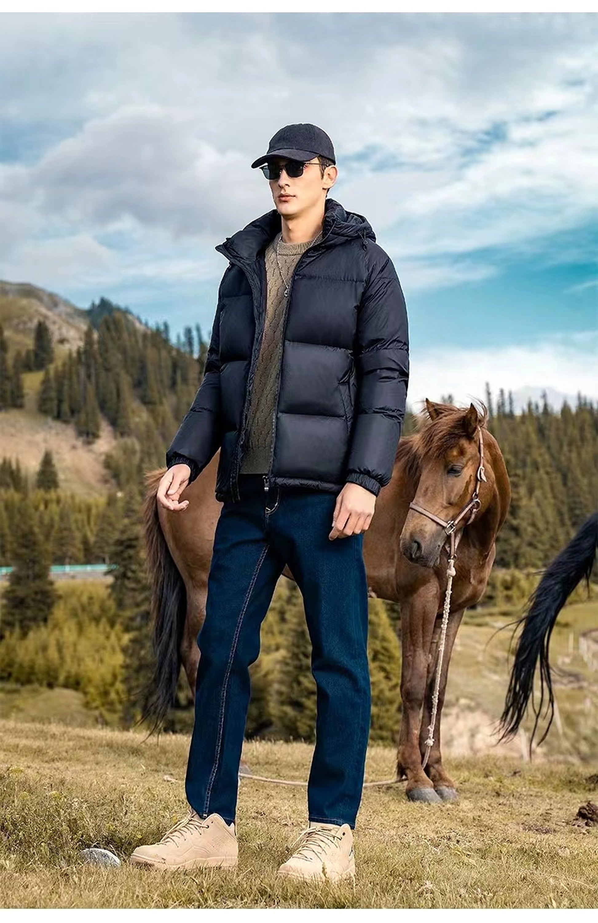 GlacierMode™ Down Puffer – Haute Homme Edition - enhanced image 1