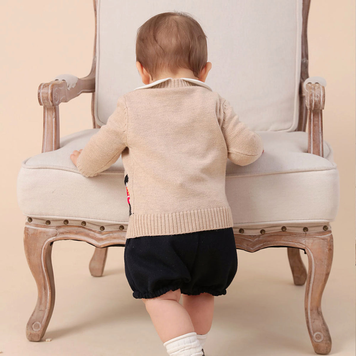 CozyTales™ – Cartoon Knit Jacket for Toddlers - enhanced image 1