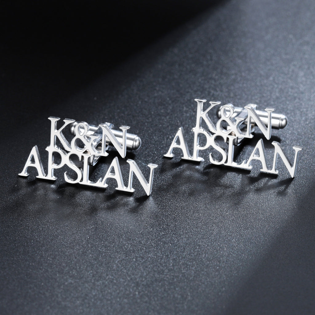 Custom-Made Vintage Name Cuff Nail Commemorative Jewelry - enhanced image 1