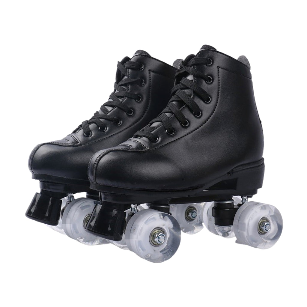 Double Row Skates Four-roller Skates Flashing Heelys - enhanced image 1